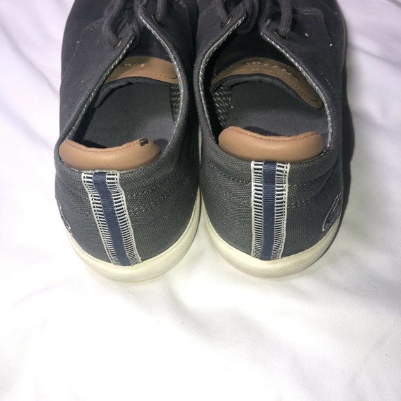 Lacoste Esparre Casual Lace Up Canvas Sneaker, Men's Size 10.5 Gray - Picture 4 of 7